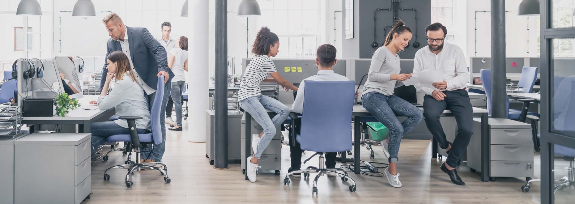 People in the office